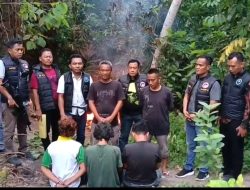 Satres Narkoba bersama BNNK Amankan Tiga pria di Lingkungan Perdamean Sigambal