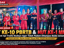 ​HUT ke-10 PBRTB dan ke-1 MMBB di Landak: Perkuat Persatuan dan Komitmen Bela Hak Masyarakat Adat