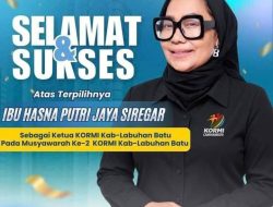 “Sah, Hasnah Puti Jaya Siregar Resmi Terpilih sebagai Ketua Kormi Labuhan batu 2026-2031, Raih 9 Dukungan Inorga