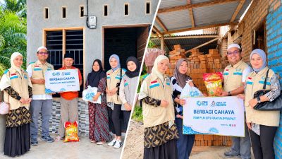 YBM PT PLN Unit Layanan Pelanggan (ULP) Rantau Kota kembali menyalurkan bantuan kepada masyarakat